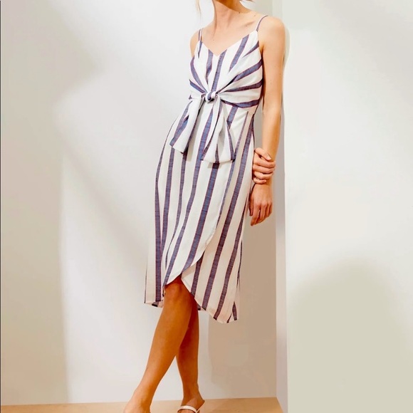 Banana Republic Factory Dresses & Skirts - Banana Republic factory NWT strappy wrap dress red white blue size 2 m